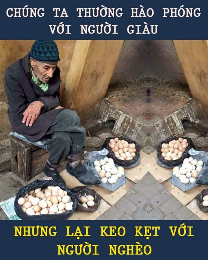 Người phụ nữ hỏi lão già: “ông bán số trứng này giá bao nhiêu?” - Thư Viện Ngành Hàng